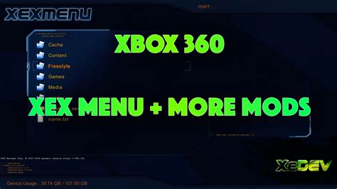 Xbox 360 Xex Menu More Rghjtag Proof Youtube