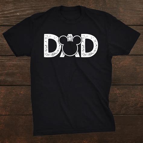 Disney Mickey Mouse Dad Shirt Teeuni