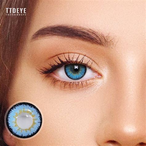 Order Ttdeye Elf Blue Colored Contact Lenses Online Green Contacts