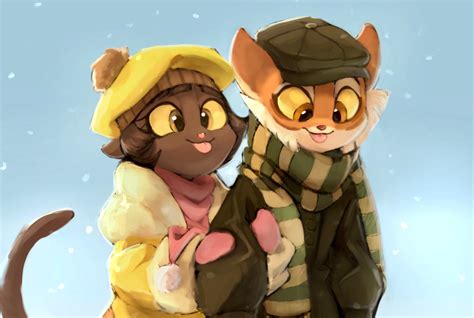 Freckle And Ivy Under The Snow Furries Furry Know Your Meme
