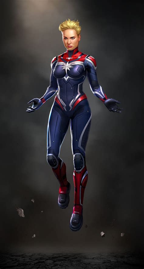 The Best Captain Marvel Concept Art References