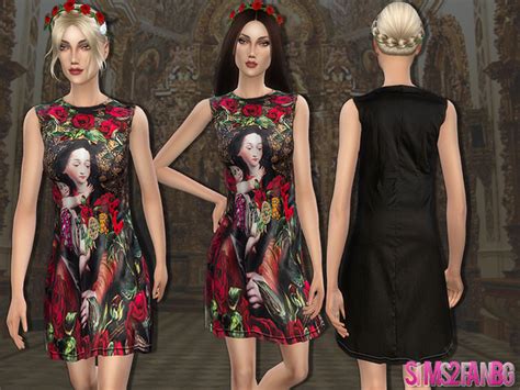 49 Designer Dress By Sims2fanbg At Tsr Sims 4 Updates
