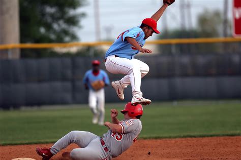 Baseball Player Slides On Base Free Image Download