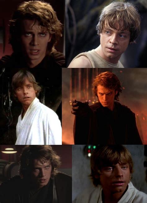 Anakin Skywalker Vs Luke Skywalkerfather Vs Sonthe Dark Side Vs The