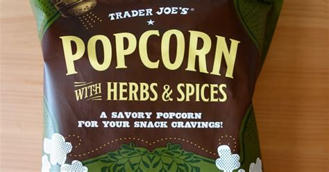 Trader Joes Popcorn With Herbs And Spices