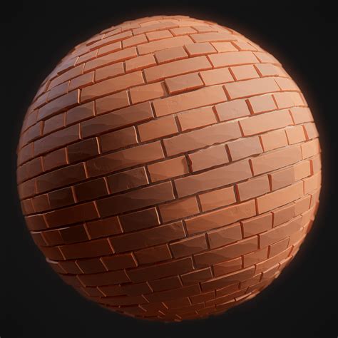 Stylized Brick Wall Material | FlippedNormals