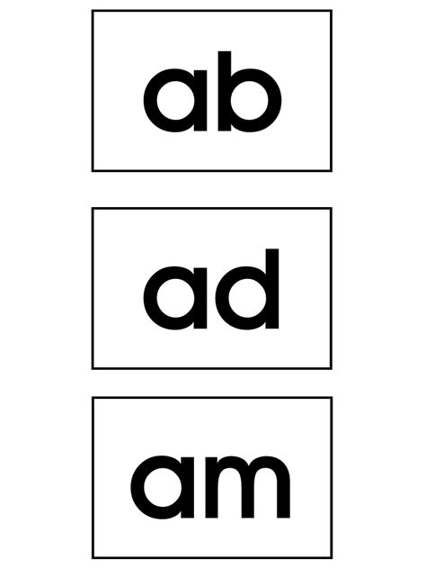 Phonics Printable Template Phonics Worksheets Free Printable