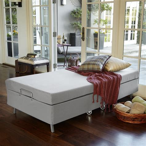 Zinus Memory Foam Resort Folding Guest Bed With Wheels Standard Twin Ebay