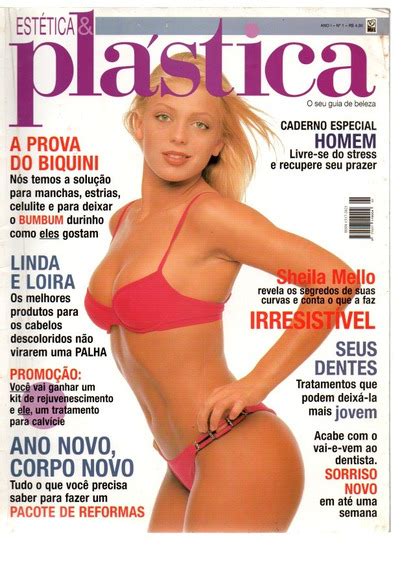 Revista Sexy Sheila Mello Revistas Mercadolivre 📦