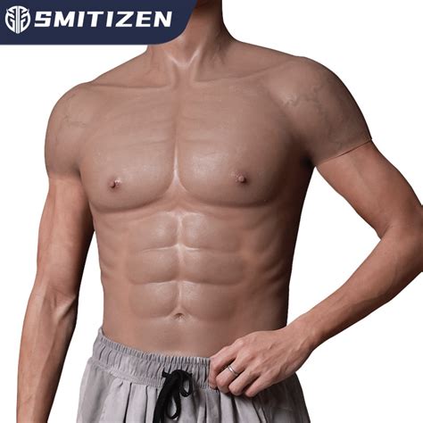 Smitizen Small Size Realistic Fake Muscle Belly Macho Realistic