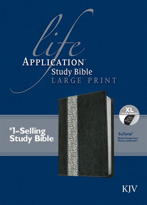 Life Application Study Bible Kjv Large Print Tutone By Kjv Scripture