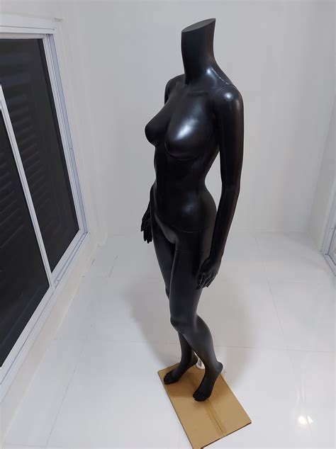 Female Full Body Mannequin Durable Headless Black Buzor Bacolod