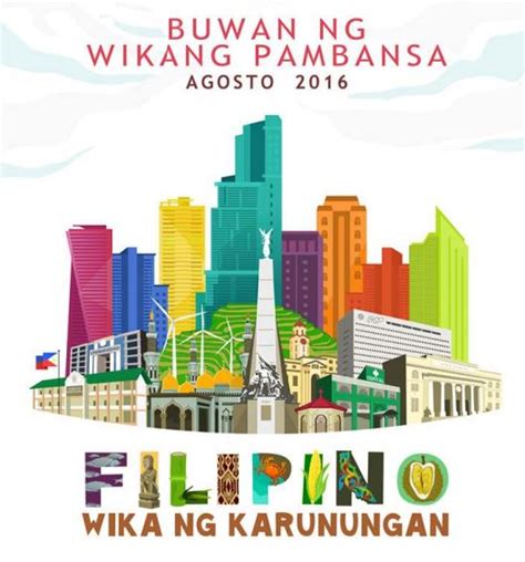 Buwan Ng Wika 2016 Theme Official Memo Poster And Sample Slogan