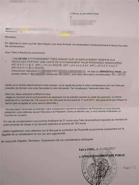 Contestation pv place handicapé / lettre de contestation d un avis de majoration d amende suite a l annulation du pv de stationnement modele de lettre gratuit contestation pv stationnement place handicapé7 messagesoct. Contestation Pv Place Handicapé / Carte Handicape ...