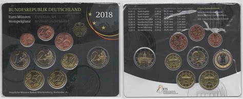 Germany Euro Coinset 2018 G Karlsruhe Mint Euro Coinstv The