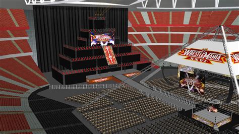Wwe Wrestlemania 26 Stage Event 3d Warehouse