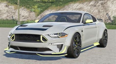 Fs19 Ford Mustang Rtr Spec 5 2018 Fs 19 Cars Mod Download