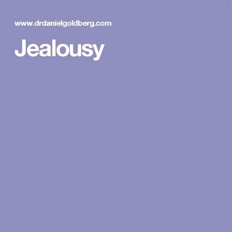 Jealousy Emotions Relationship