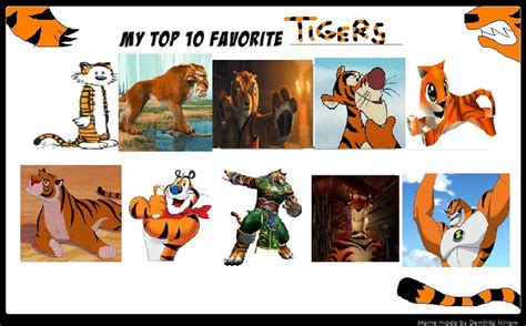 My Top 10 Favorite Tigers By Smoothcriminalgirl16 On Deviantart
