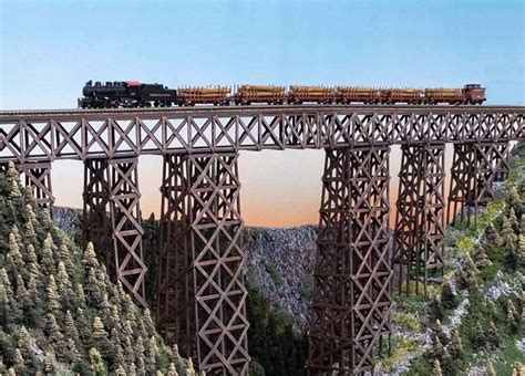 N Scale Trestle Bridge Bobs Model Railroad Layouts Plansmodel