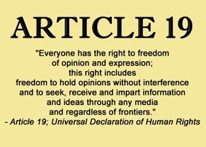In malaysia, freedom of expression is more often than not restricted through archaic laws and in some cases restricted through the threat of violence. Un complicato limite: dall'offesa al danno | nowhereville