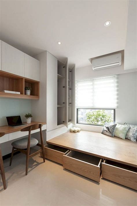 The problem is that do you know which sort of bedroom that a small bedroom is not enough to accommodate them. 58+ Comfy Minimalist Bedroom Decor Ideas Small Rooms # ...