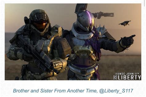 Halo Posted Some Destiny X Halo Fan Art On Their Community Spotlight