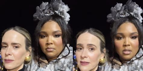 Lizzo And Sarah Paulson Do The Killer Is Escaping Tiktok