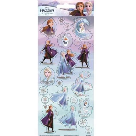 Disney Frozen Sticker Sheet Kidzstuffonline