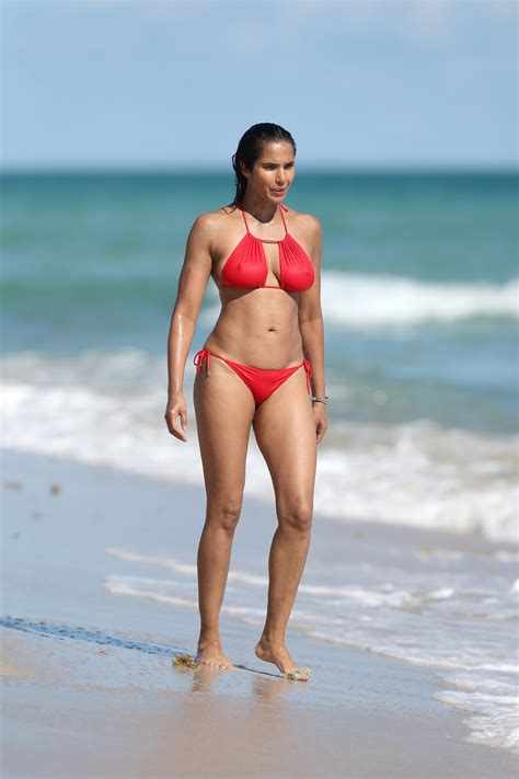 Padma Lakshmi The Fappening Sexy Red Bikini The Fappening