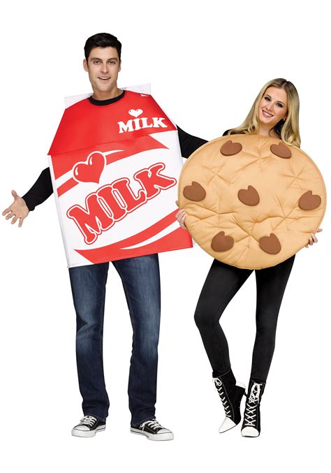Cookies And Milk Adult Couple Costume Halloween Couples Costumes