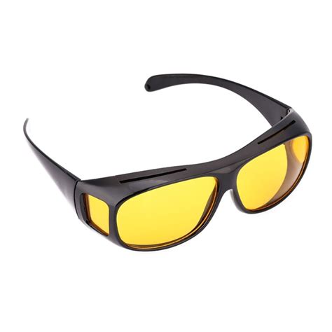 night vision driver goggles unisex hd vision sun glasses car driving glasses uv protection glare