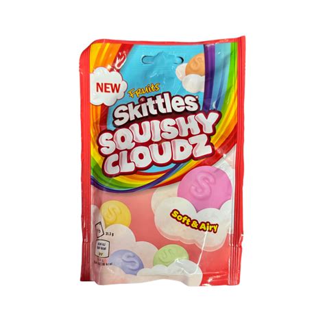 Skittles Squishy Cloudz 94g Uk Snack Daddy