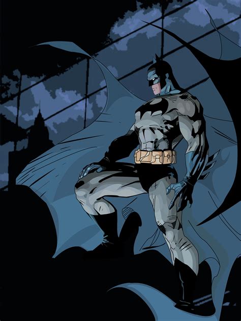 Jim Lees Iconic Batman Pose Jim Lee Art