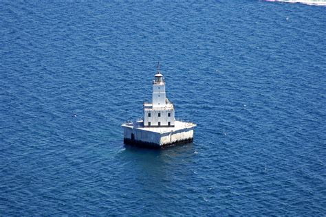 North Manitou Shoal Lighthouse In North Manitou Mi United States