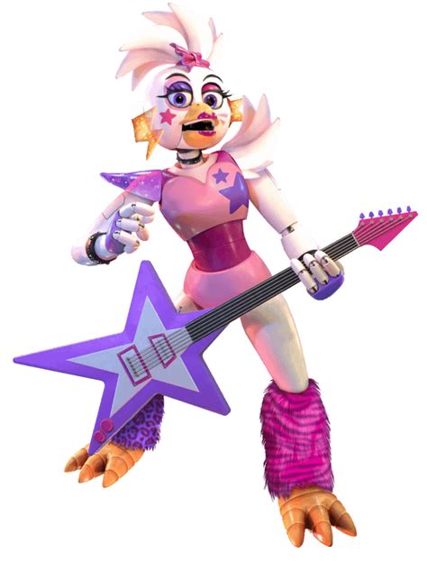 Tried My Hand At Redesigning Glamrock Chica Swipe For Original Image