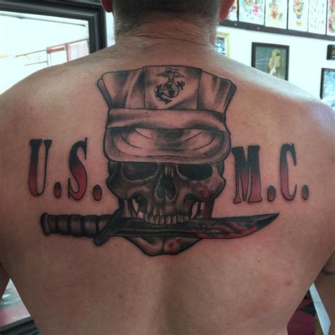 75 Cool Usmc Tattoos Meaning Policy And Designs 2019