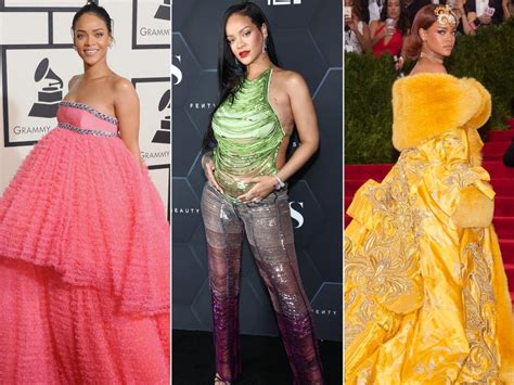 rihanna s best outfits her most iconic looks yet