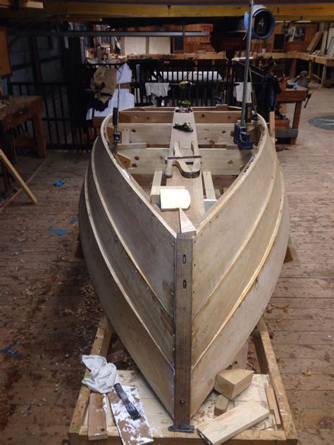 The Planks Are On And Its Time To Do The Bottom Planking Wooden Boat