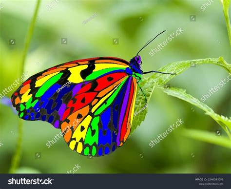 Rare Species Butterflies Most Beautiful Butterflies Stock Photo