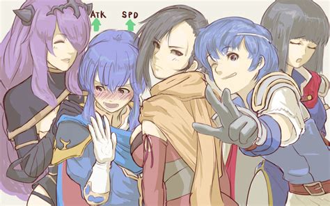 Camilla Kagero Seliph Shanna And Olwen Fire Emblem And 5 More