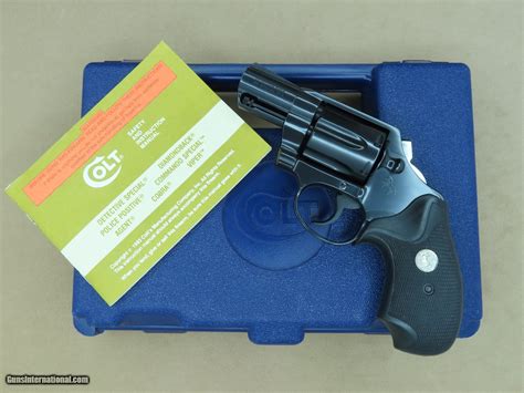 1993 Vintage Colt Detective Special 38 Spl Revolver 4th Issue W