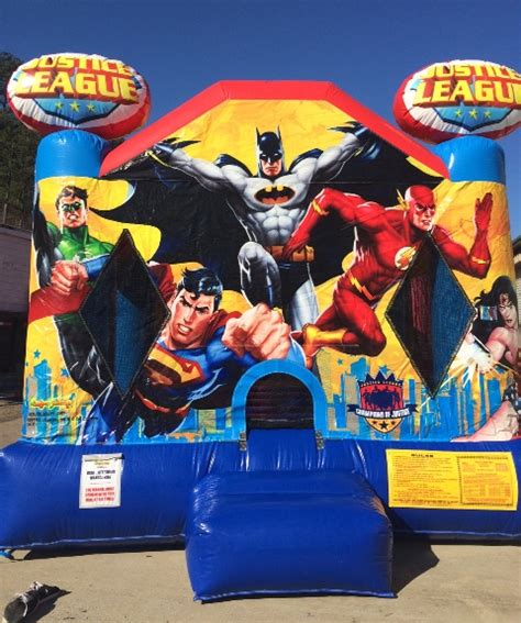 Justice League 75 And Up Bounce House And Slide Rentals Birmingham Irondale Alabama Pick