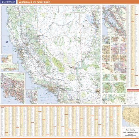 Western Us Regional Wall Map By Rand Mcnally Mapsales