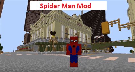 Spider Man Mod For Minecraft