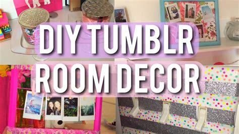 Diy tumblr room decor // starbucks, donuts & more! DIY Cute and Tumblr Room Decor!!
