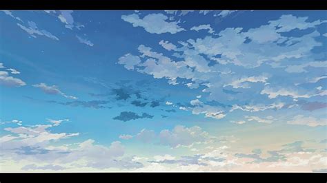Anime Sky Background Hdri Texture