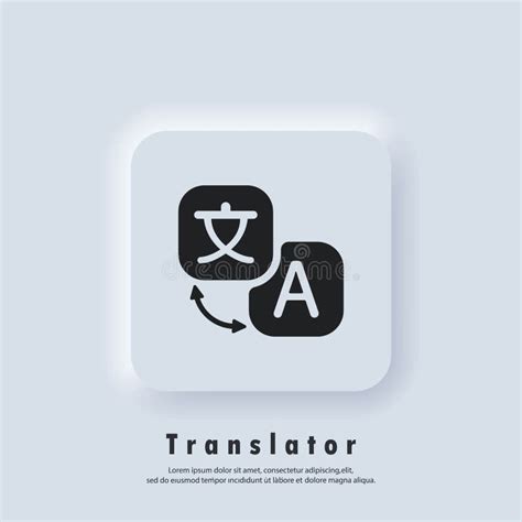 Online Translation App Translate Language Translator Icon Translator