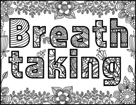 Sometimes we ourselves need some reminders that we can, and we will, and others needed it too. Positive Affirmations-Coloring Pages for Adults-Adult Coloring