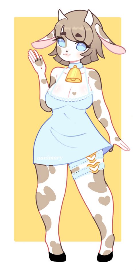 adopt cow closed by aanimary on deviantart in 2020 furry art anime furry hybrid art